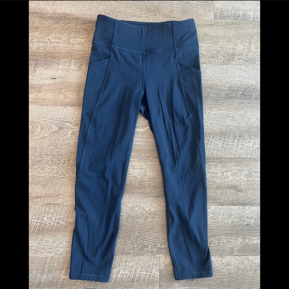 lululemon athletica Navy Blue High-Rise Leggings